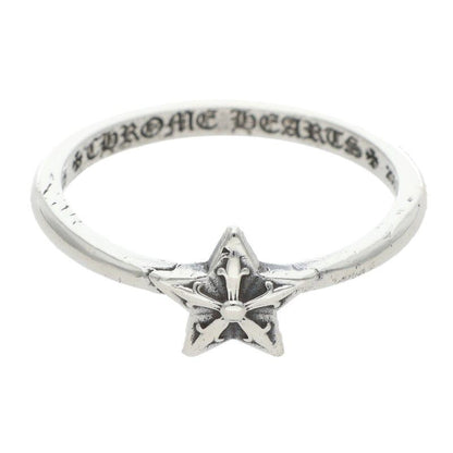 Chrome Hearts Bubblgm Star Bubble Gum Silver Ring
