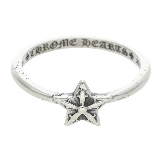 Chrome Hearts Bubblgm Star Bubble Gum Silver Ring