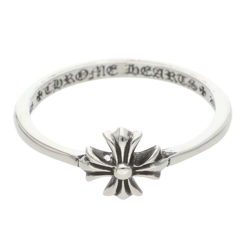 Chrome Hearts Bubblegum CH Pls CH Plus Silver Ring