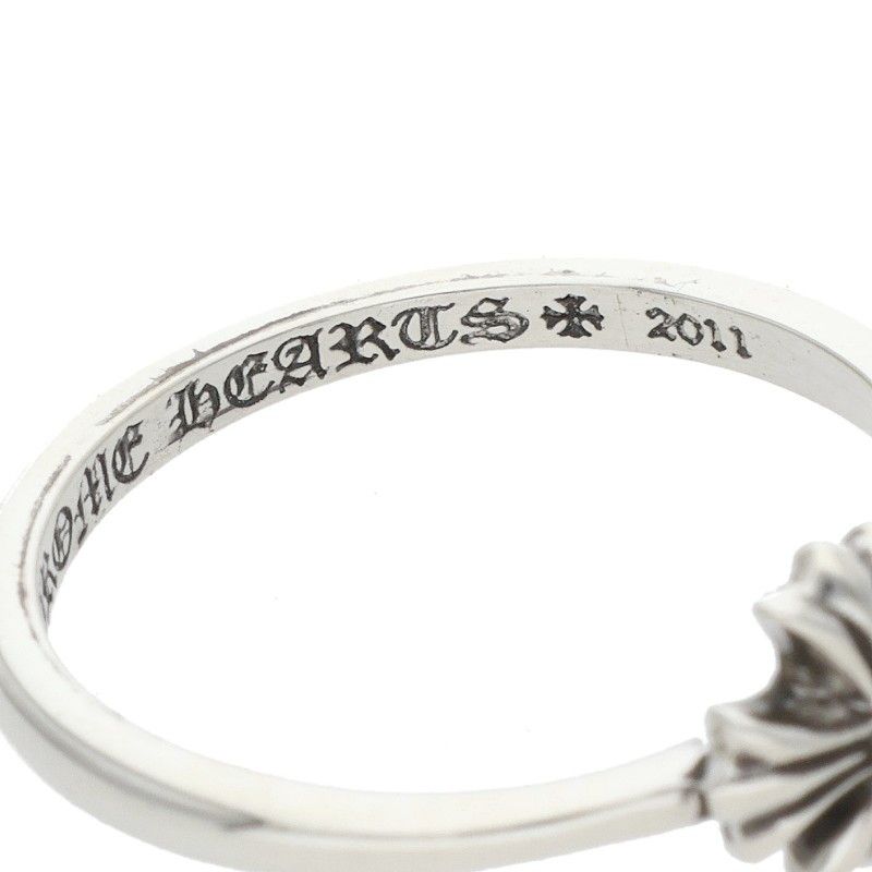 Chrome Hearts Bubblegum CH Pls CH Plus Silver Ring — view 4