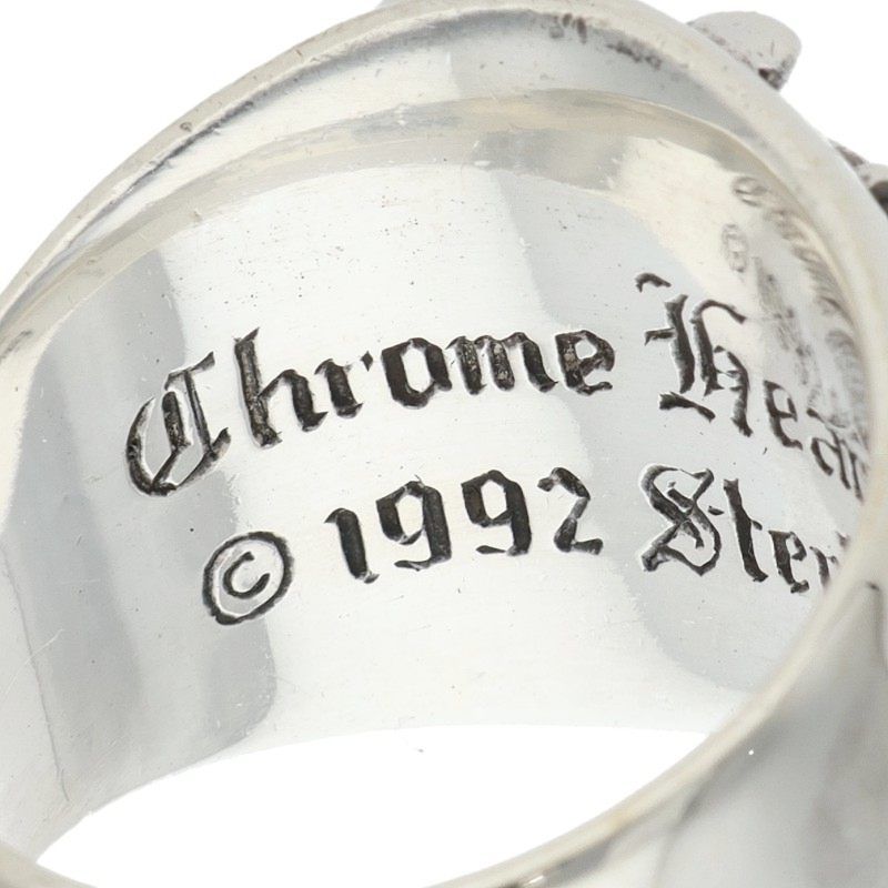 Chrome Hearts Keeper Silver Ring — view 3