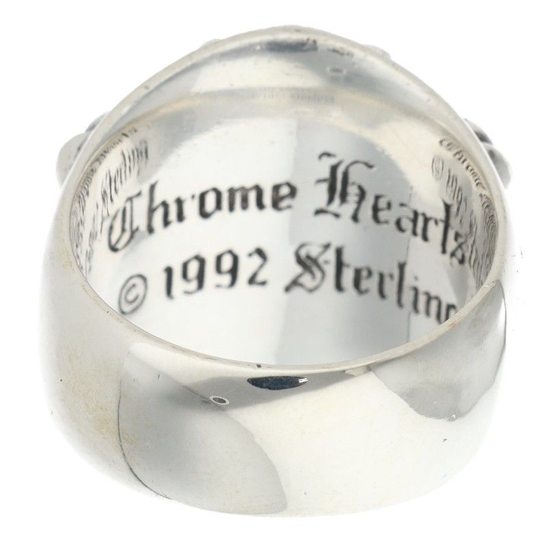 Chrome Hearts Keeper Silver Ring — view 2