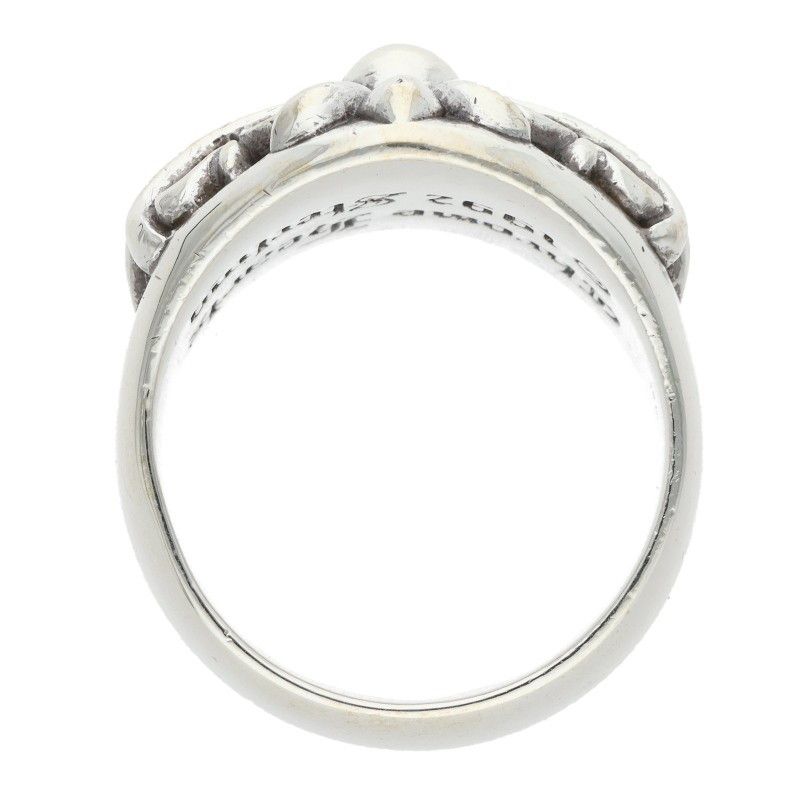 Chrome Hearts Keeper Silver Ring — view 5