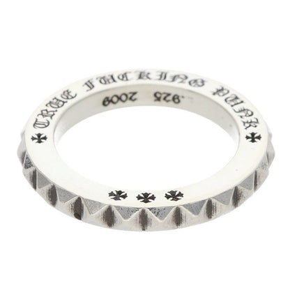Chrome Hearts Tfp Pnk Big True Fuckin Punk Big Silver Ring — view 4