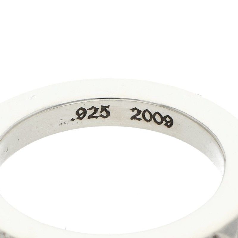 Chrome Hearts Tfp Pnk Big True Fuckin Punk Big Silver Ring — view 3