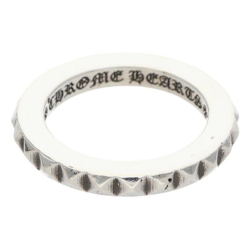 Chrome Hearts Tfp Pnk Big True Fuckin Punk Big Silver Ring — view 5