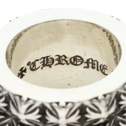 Chrome Hearts Pete Punk Triple Row Silver Ring — view 3