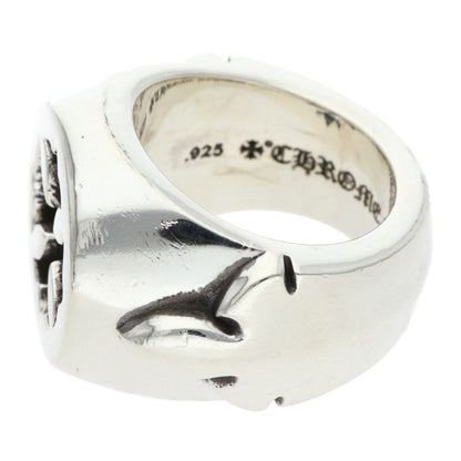Chrome Hearts Open Pls Plus Silver Ring — view 5