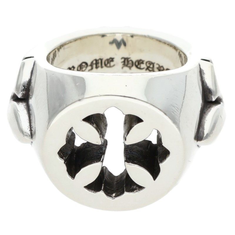 Chrome Hearts Open Pls Plus Silver Ring