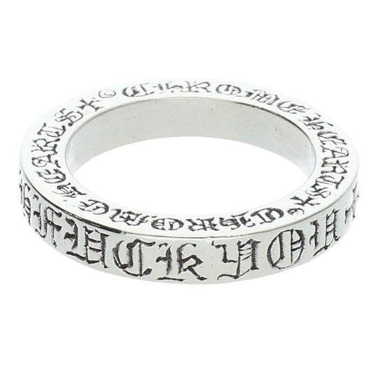 Chrome Hearts mm Spacer Fuckyou Silver Ring