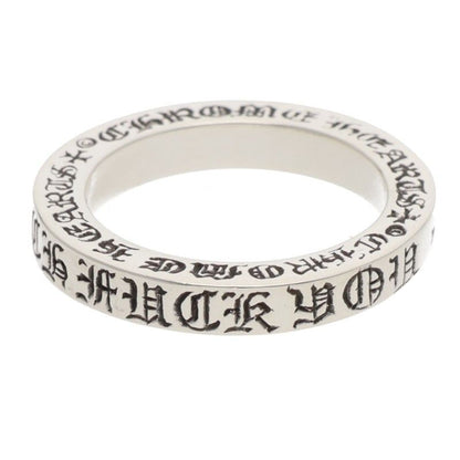 Chrome Hearts mm Spacer Fuckyou Silver Ring