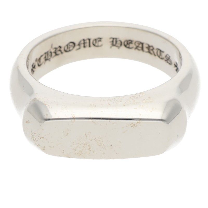 Chrome Hearts Lil PJ Plain Silver Ring