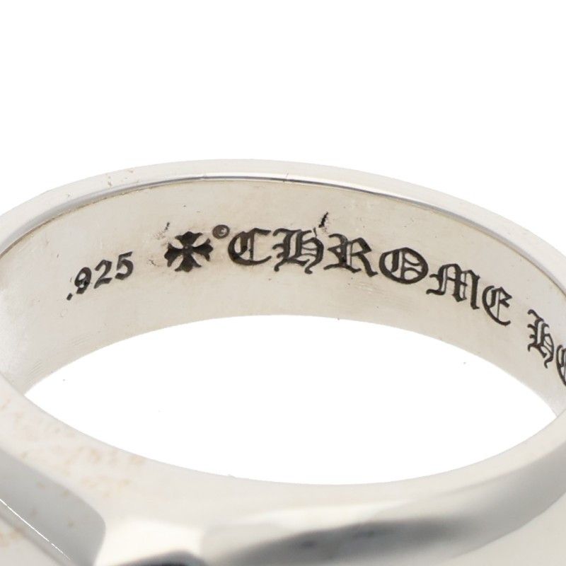 Chrome Hearts Lil PJ Plain Silver Ring — view 3