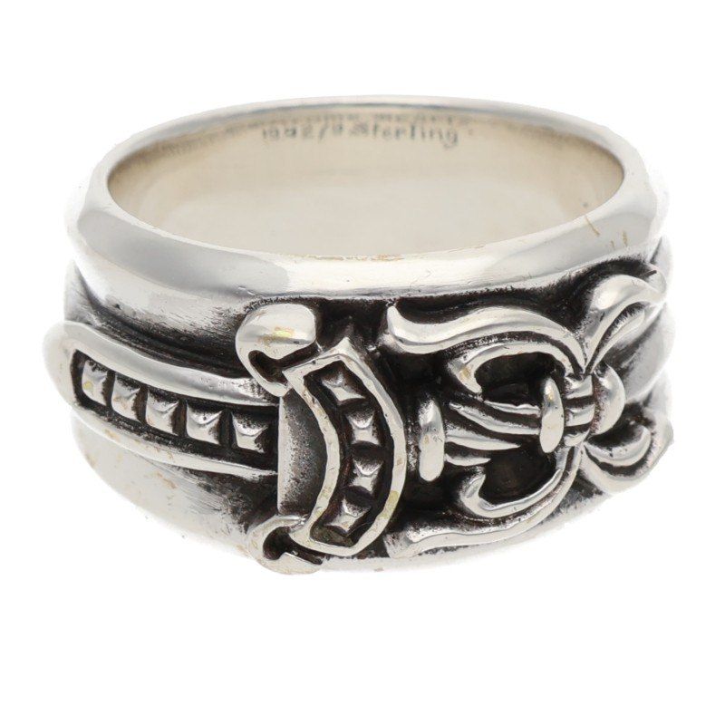 Chrome Hearts Dagger Silver Ring
