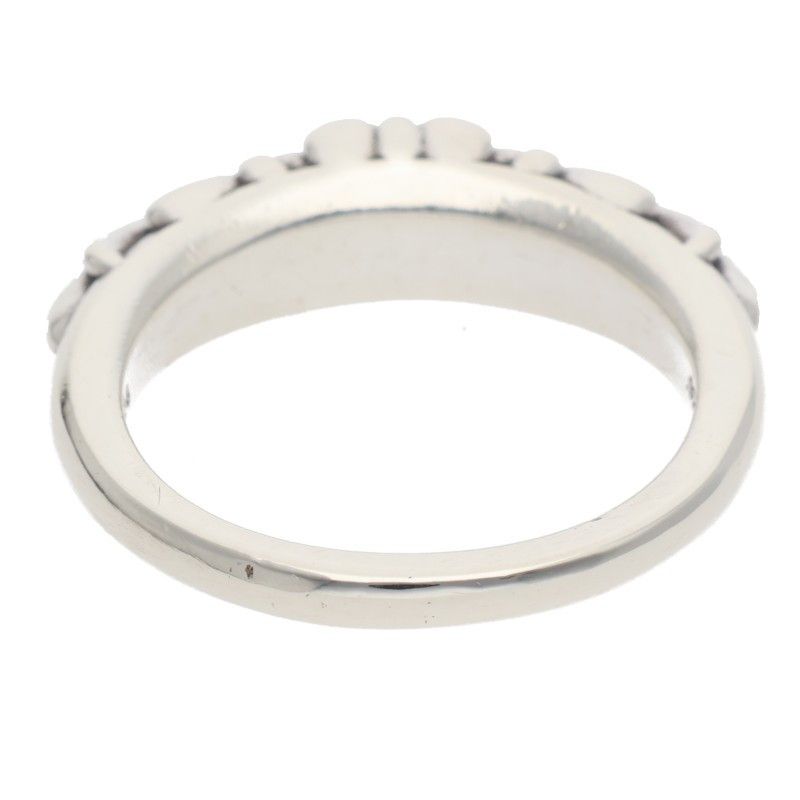Chrome Hearts Baby Classic Floral Cross Silver Ring — view 2