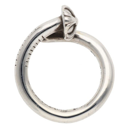 Chrome Hearts Nail Crsball Cross Ball Silver Ring — view 5