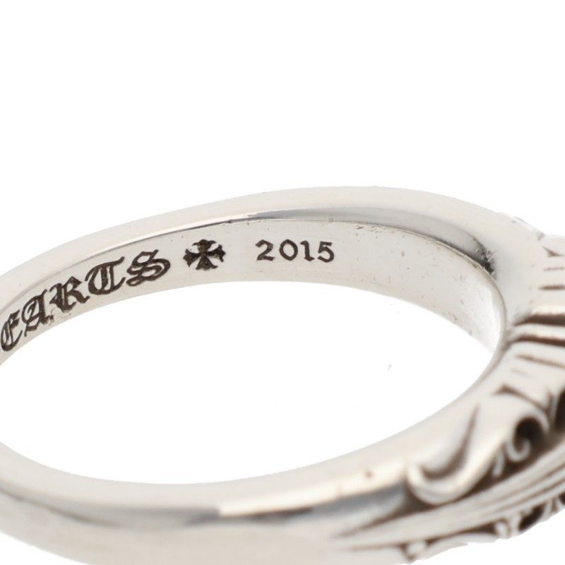 Chrome Hearts Baby Clsc Classic K&t Silver Ring — view 4