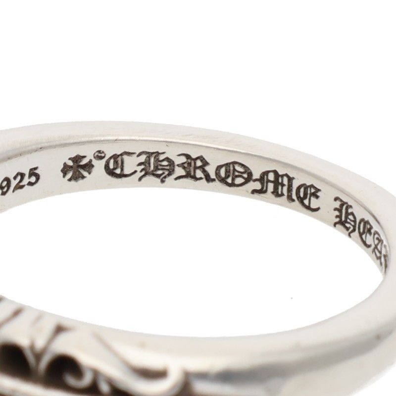 Chrome Hearts Baby Clsc Classic K&t Silver Ring — view 3