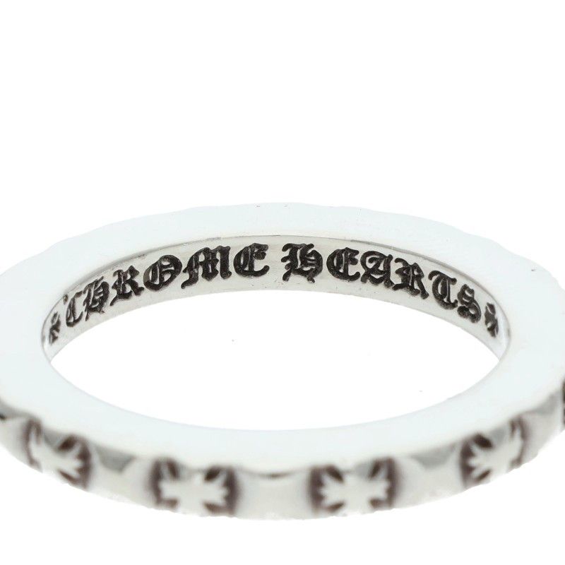 Chrome Hearts Tfp Pnk Pls True Fuckin Punk Plus Silver Ring — view 3