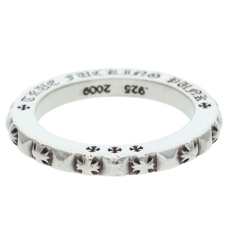 Chrome Hearts Tfp Pnk Pls True Fuckin Punk Plus Silver Ring — view 5