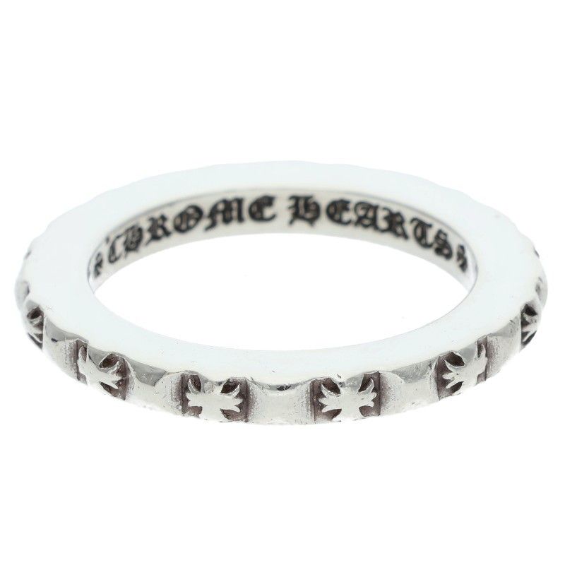 Chrome Hearts Tfp Pnk Pls True Fuckin Punk Plus Silver Ring — view 2