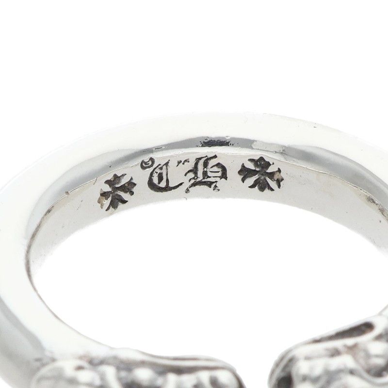 Chrome Hearts Double Dog Ring Dog Silver — view 3