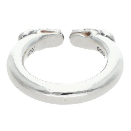 Chrome Hearts Double Dog Ring Dog Silver — view 2
