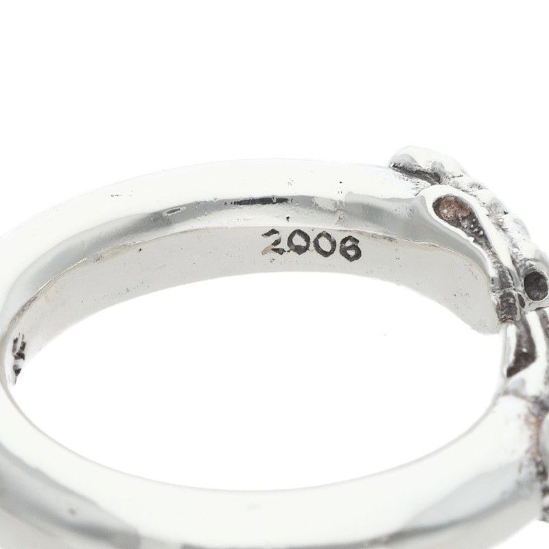 Chrome Hearts Double Dog Ring Dog Silver — view 4