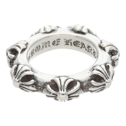 Chrome Hearts Cross Band Silver Ring