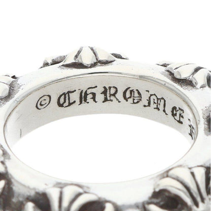 Chrome Hearts Cross Band Silver Ring — view 3