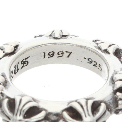 Chrome Hearts Cross Band Silver Ring — view 4