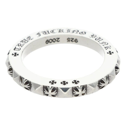 Chrome Hearts Tfp Pnk Pls True Fuckin Punk Plus Silver Ring — view 5