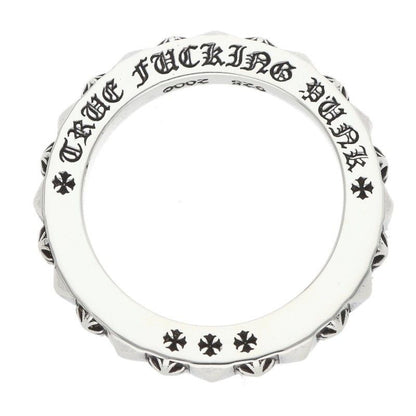 Chrome Hearts Tfp Pnk Pls True Fuckin Punk Plus Silver Ring