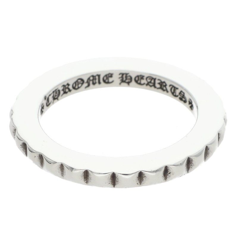 Chrome Hearts Tfp Pnk Big True Fuckin Punk Big Silver Ring — view 5