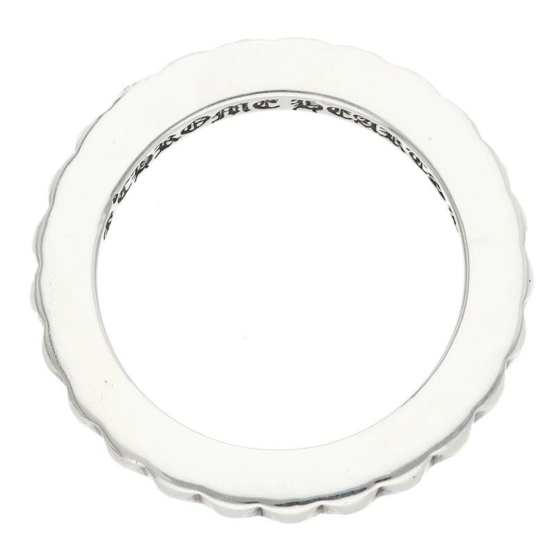 Chrome Hearts Tfp Pnk Big True Fuckin Punk Big Silver Ring — view 2