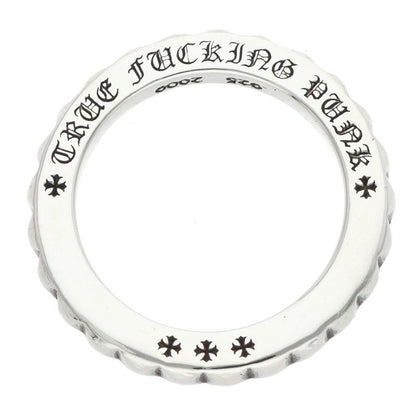 Chrome Hearts Tfp Pnk Big True Fuckin Punk Big Silver Ring