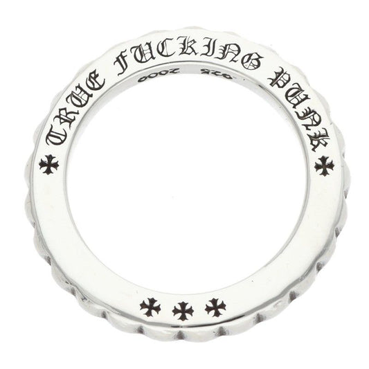 Chrome Hearts Tfp Pnk Big True Fuckin Punk Big Silver Ring