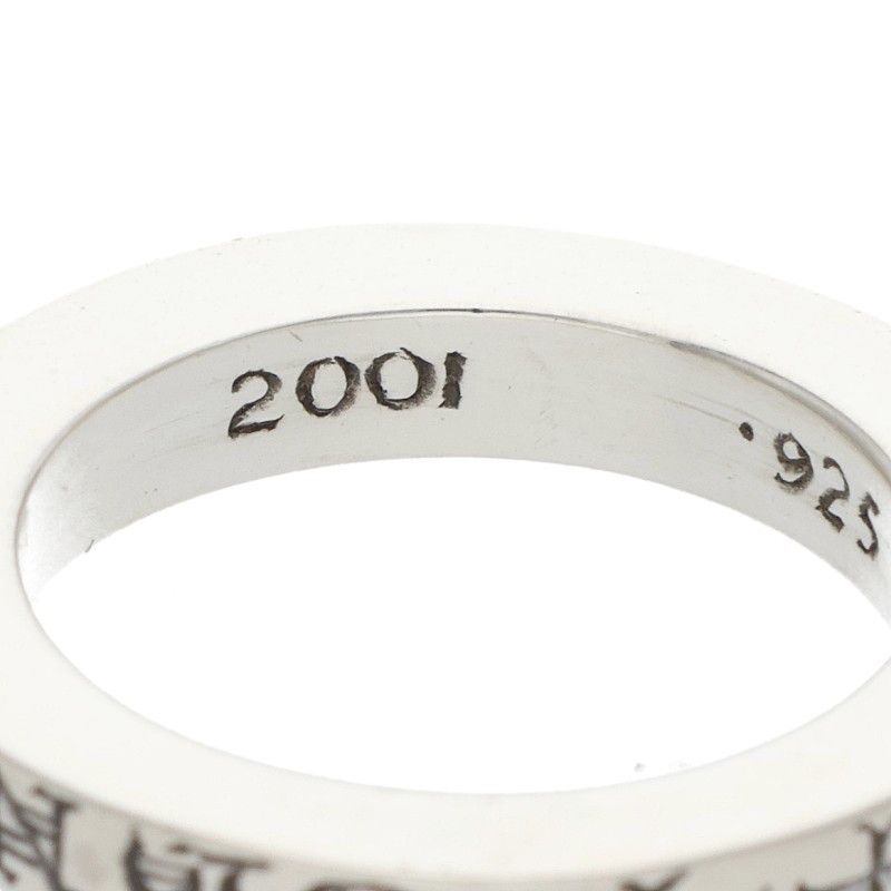 Chrome Hearts mm Spacer Limited mm Nyc Silver Ring — view 4