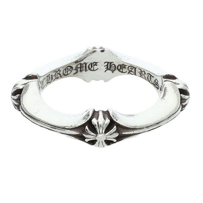 Chrome Hearts Plus and Bone Ring and Silver