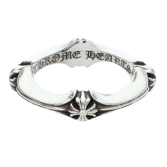 Chrome Hearts Plus and Bone Ring and Silver