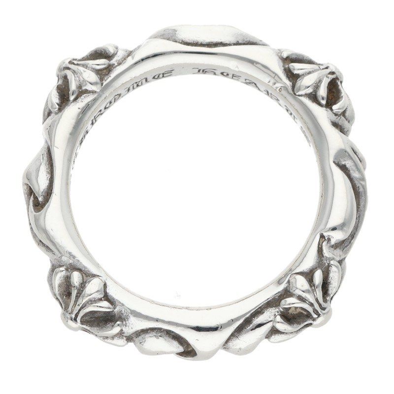 Chrome Hearts Sbt Band Silver Ring — view 5