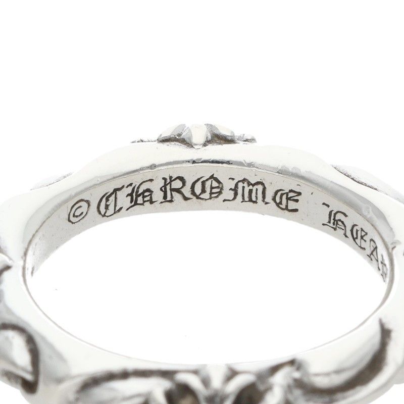 Chrome Hearts Sbt Band Silver Ring — view 3