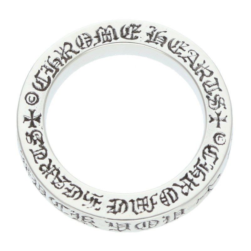 Chrome Hearts mm Spacer Limited mm Nyc Silver Ring — view 4