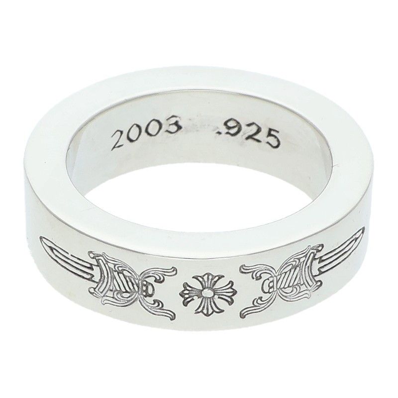 Chrome Hearts mm Spacer Dagger Silver Ring