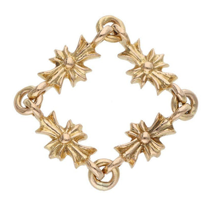 Chrome Hearts 22k Ring Tny CH Pls Dia Tiny Ech Plus Diamond Gold — view 2