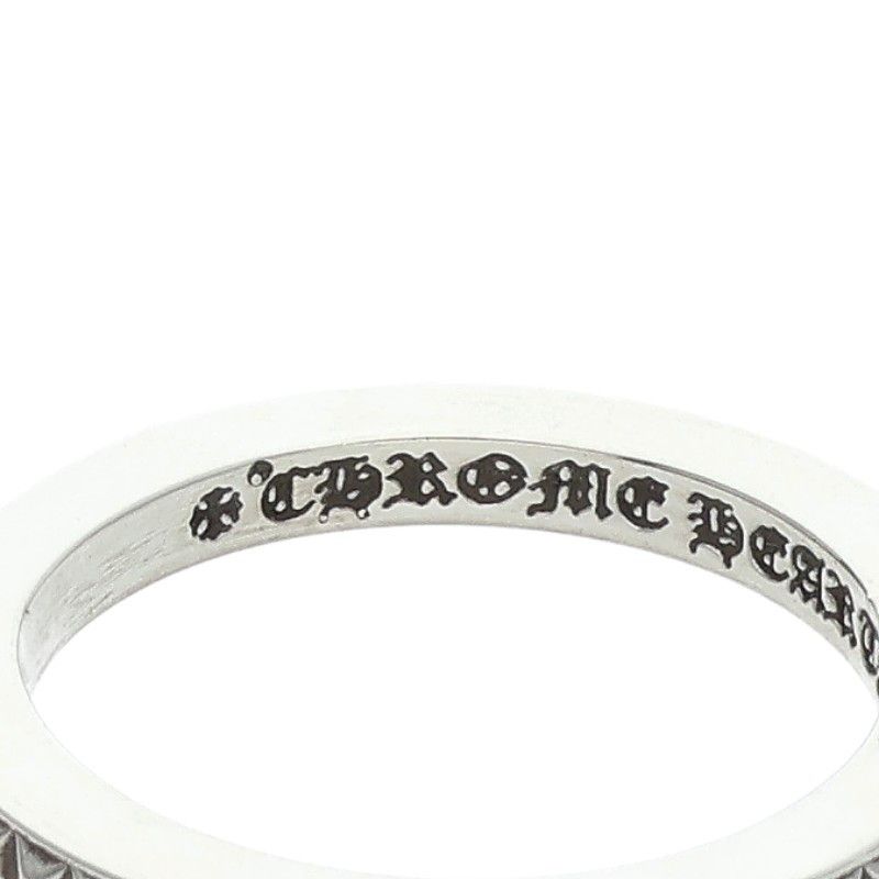 Chrome Hearts Tfp Pnk Jvi True Fuckin Punk Juvi Silver Ring — view 3