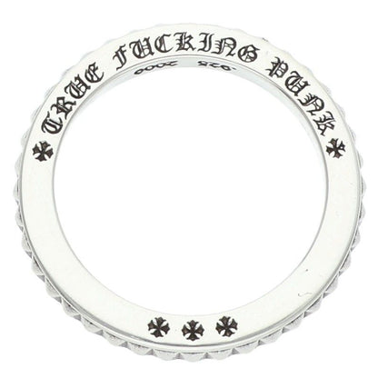 Chrome Hearts Tfp Pnk Jvi True Fuckin Punk Juvi Silver Ring