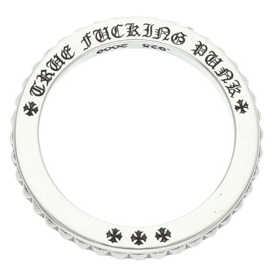 Chrome Hearts Tfp Pnk Jvi True Fuckin Punk Juvi Silver Ring