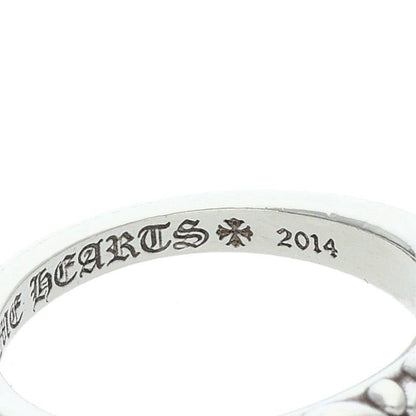 Chrome Hearts Baby Classic Floral Cross Silver Ring — view 4