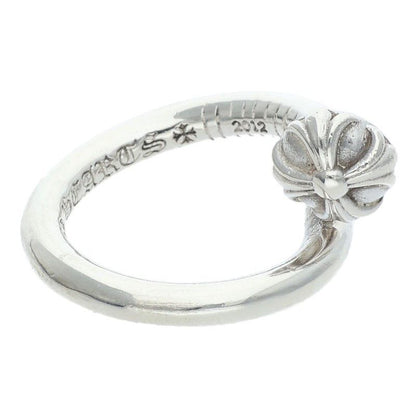 Chrome Hearts Nail Crsball Cross Ball Silver Ring — view 5